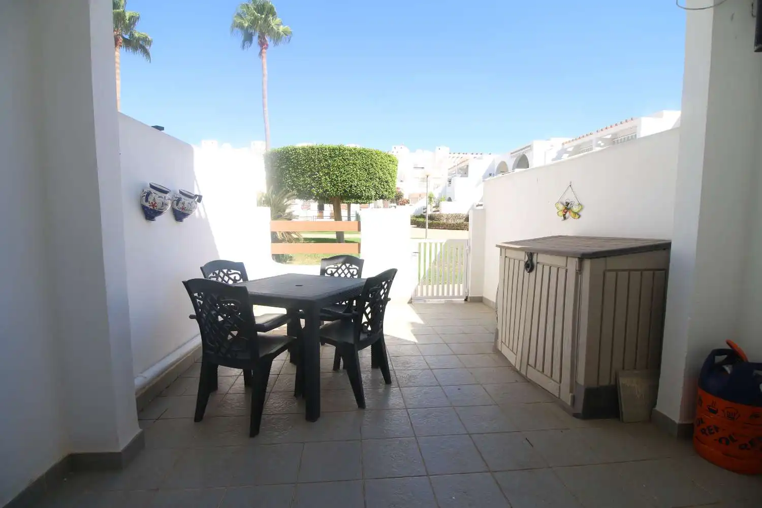 Terrasse von Maisonette zum Verkauf in Cuevas del Almanzora mit Klimaanlage, Heizung und Terrasse