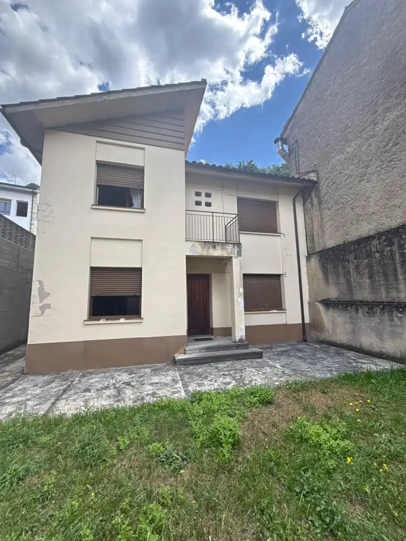 Exterior view of Houses for sale in Laviana  with Private garden and Terrace