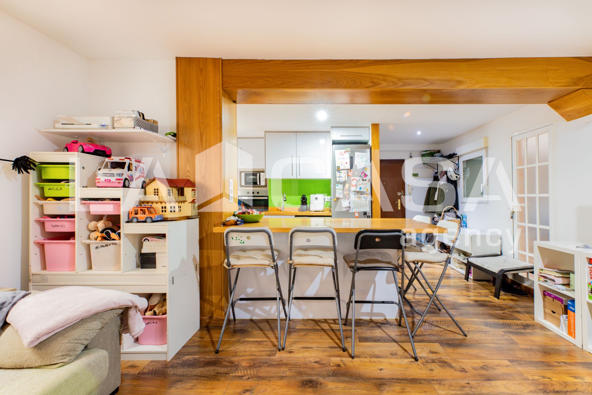 Kitchen of Planta baja for sale in  Valencia Capital  with Parquet flooring and Terrace