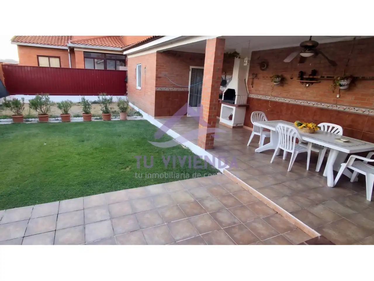 Garden of Detached homes for rent in Valdestillas  with Heating, Private garden and Terrace
