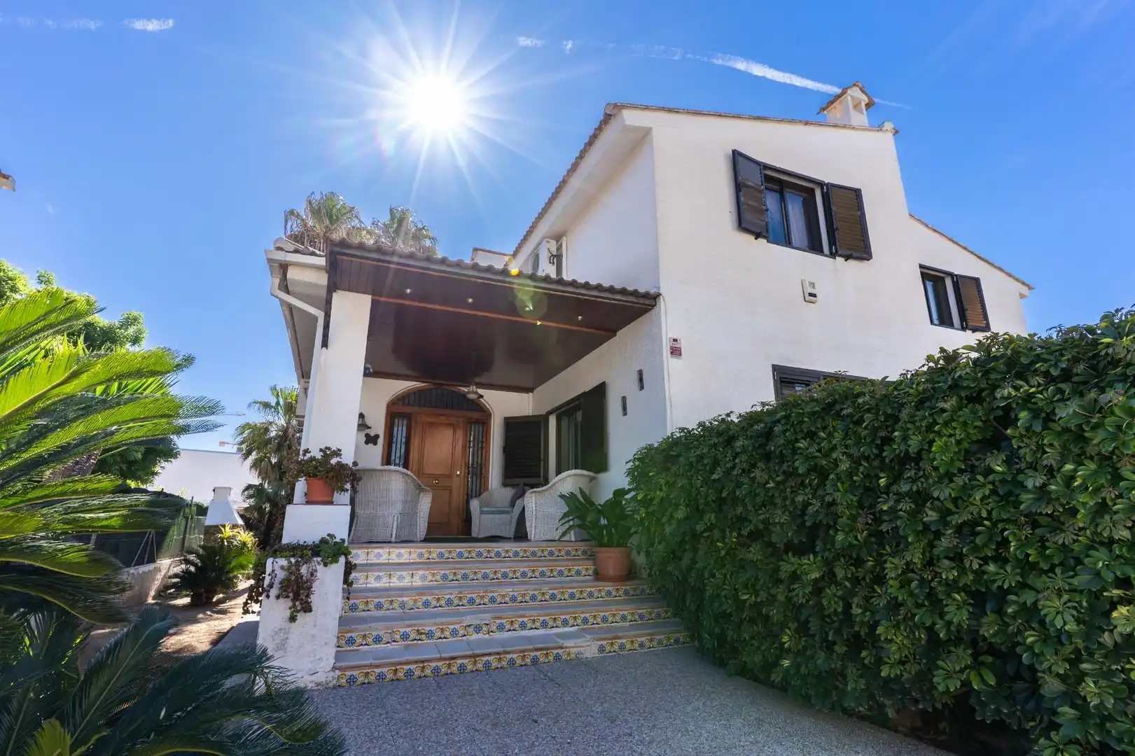Vista exterior de Casa o chalet en venta en L'Eliana con Aire acondicionado, Jardín privado y Terraza