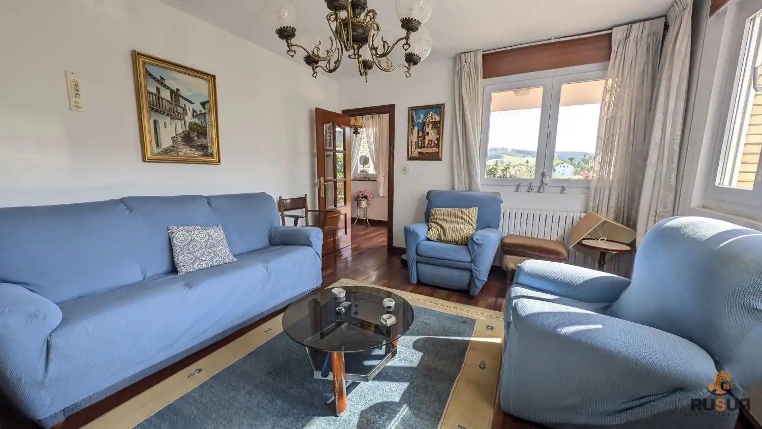 Living room of Houses for sale in Piélagos  with Heating, Private garden and Terrace