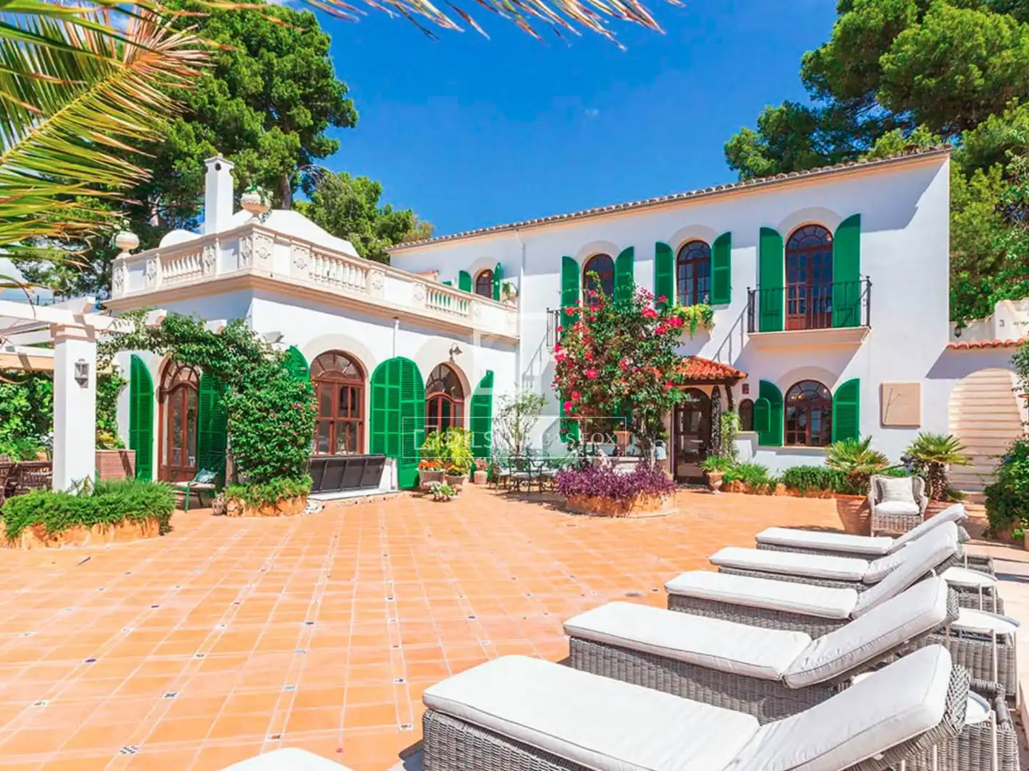 Exterior view of Houses for rent in  Palma de Mallorca  with Air Conditioner, Heating and Private garden