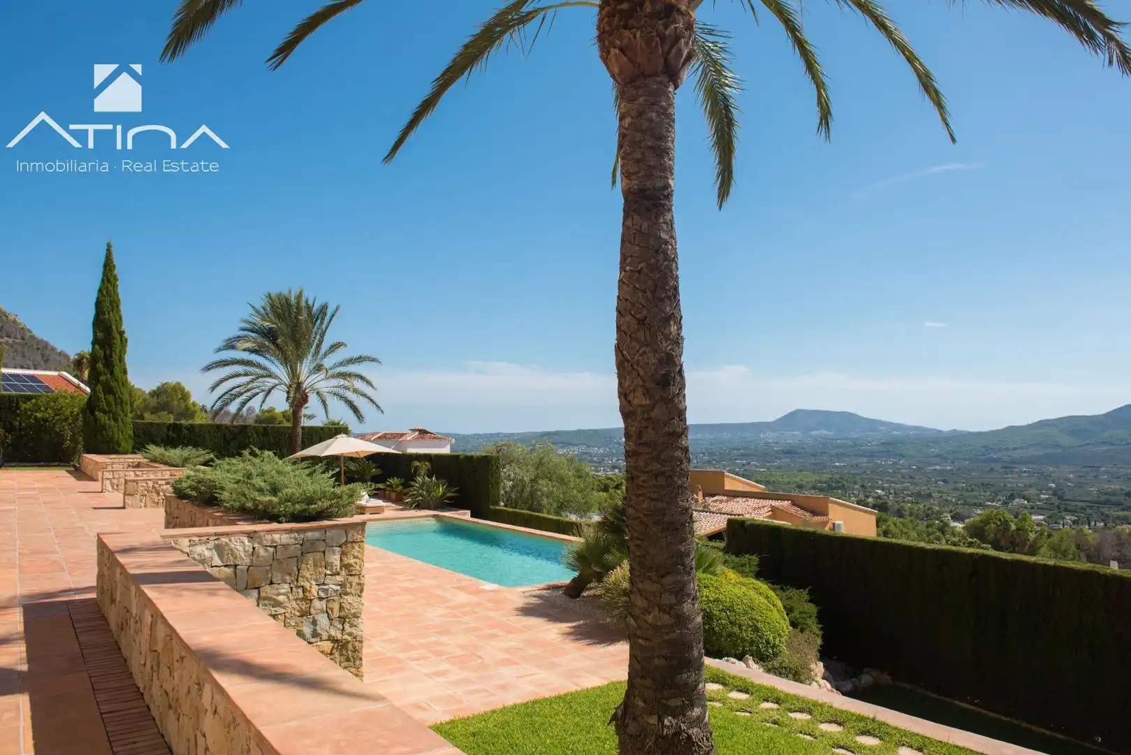 Jardín de Casa o chalet en venta en Jávea / Xàbia con Aire acondicionado, Jardín privado y Terraza