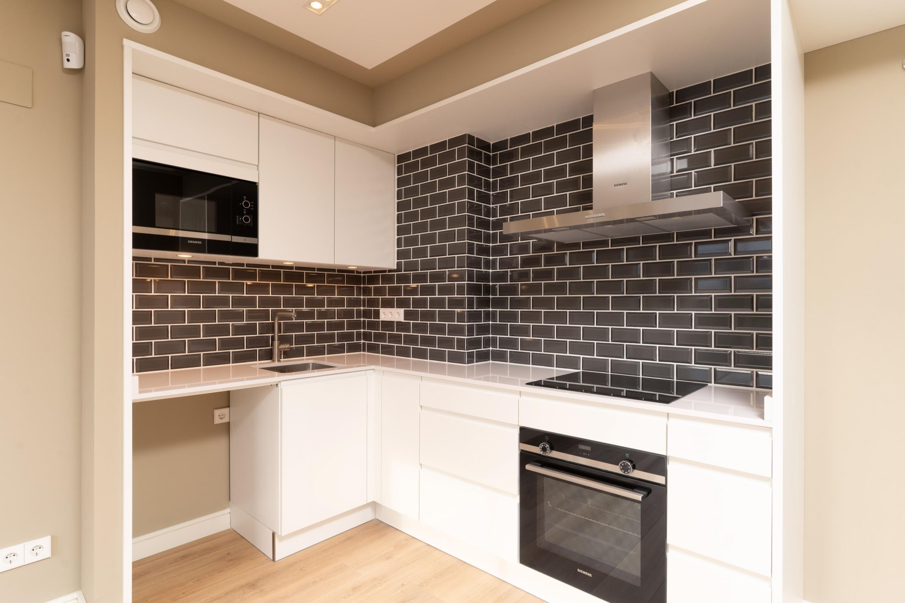 Kitchen of Flat to rent in Sabadell  with Private garden, Terrace and Storage room