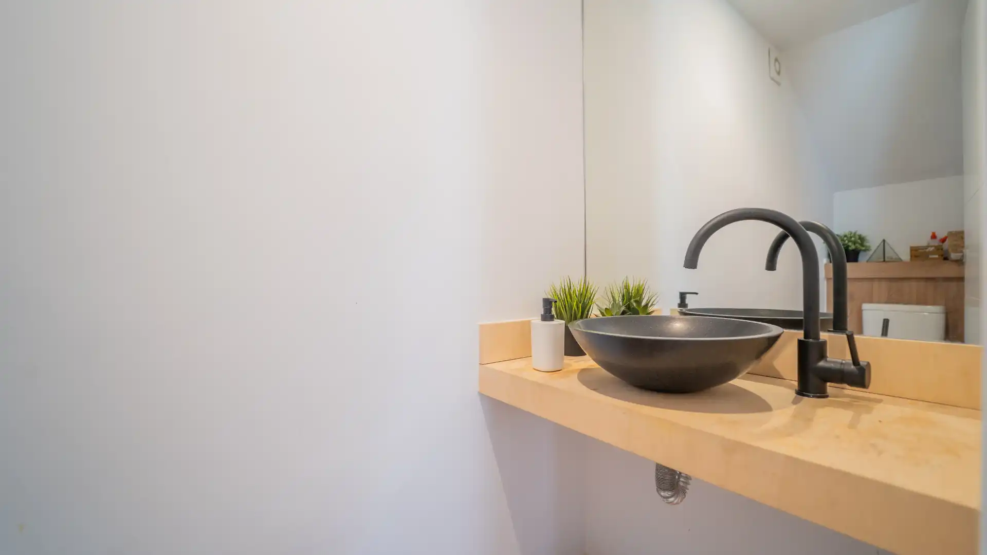 Baño de Casa o chalet en venta en Pineda de Mar con Aire acondicionado, Calefacción y Jardín privado