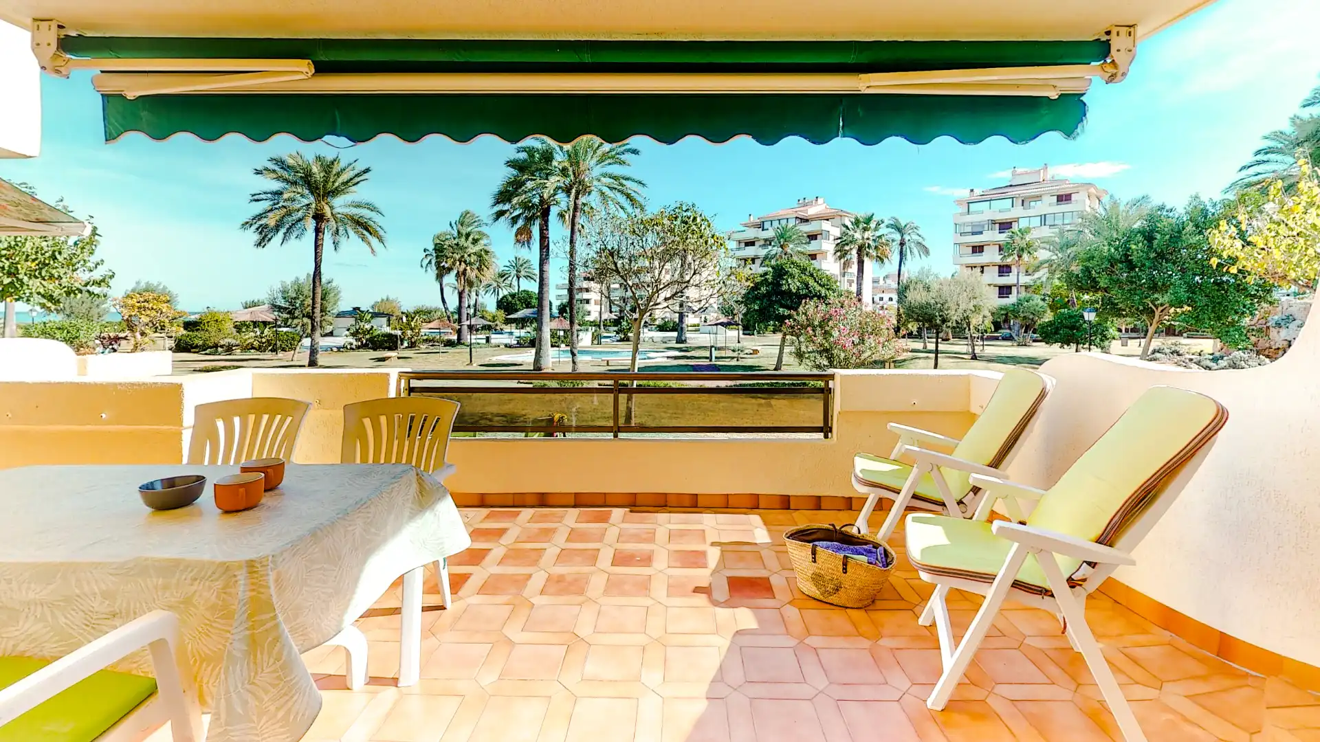 Terrasse von Wohnung zur Miete in Dénia mit Klimaanlage, Heizung und Terrasse