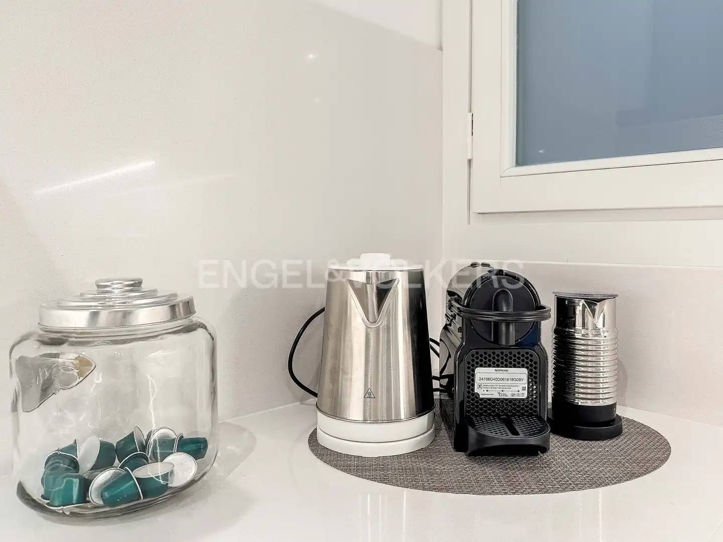 Cocina de Piso de alquiler en Barcelona con Aire acondicionado, Calefacción y Trastero