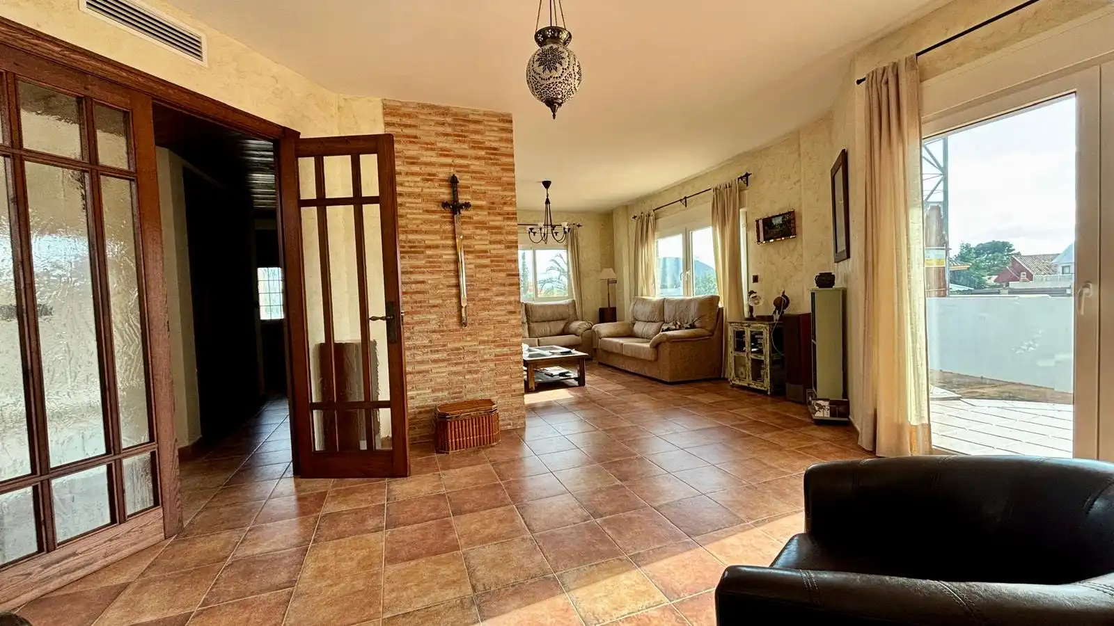 Sala de estar de Casa o chalet en venta en Cartagena con Calefacción, Jardín privado y Terraza