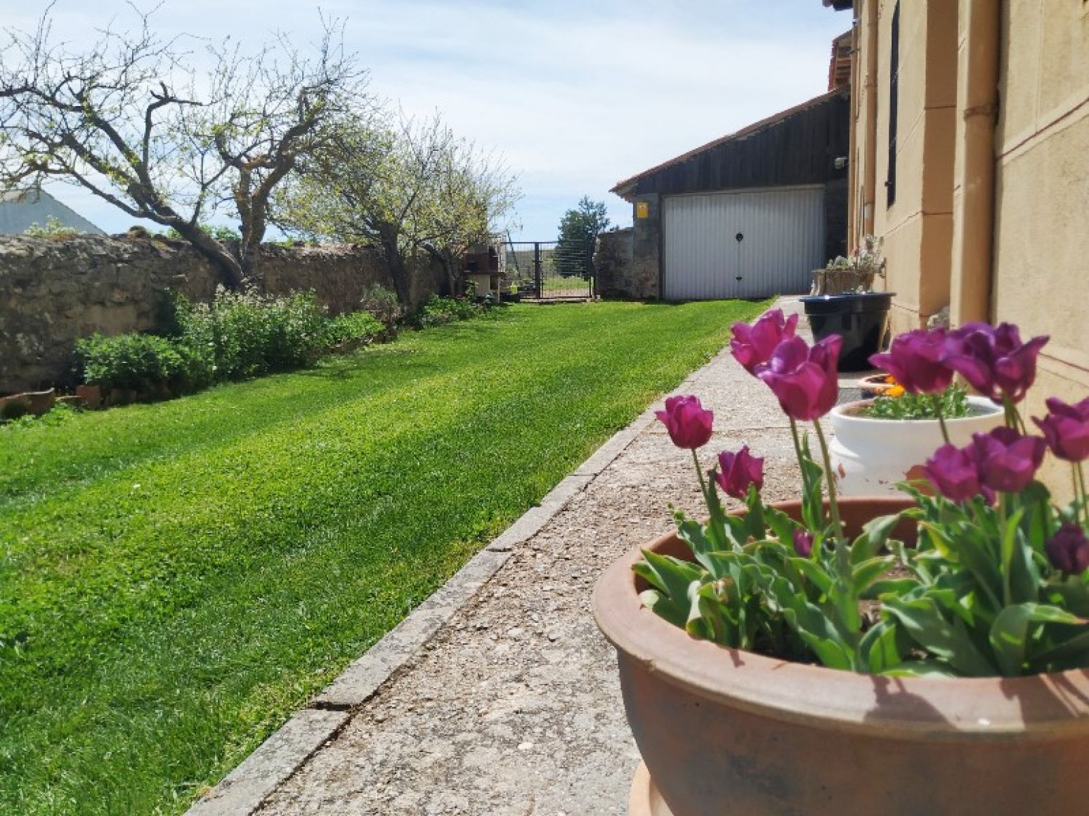 Jardí de Casa o xalet en venda en Valle de Valdelucio amb Calefacció, Jardí privat i Parquet