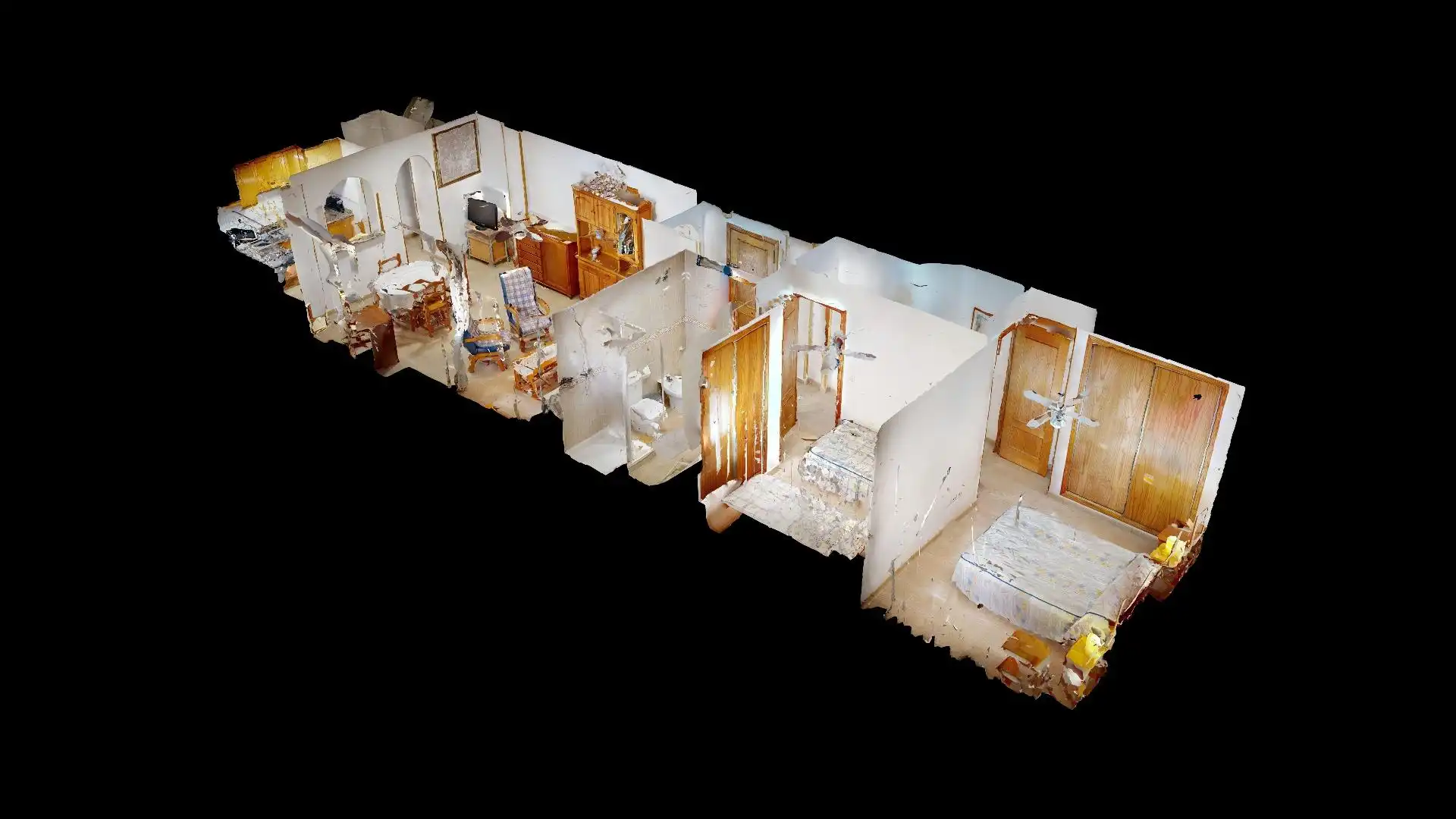 Bedroom of Apartments for rent in Torrevieja  with Air Conditioner and Furnished