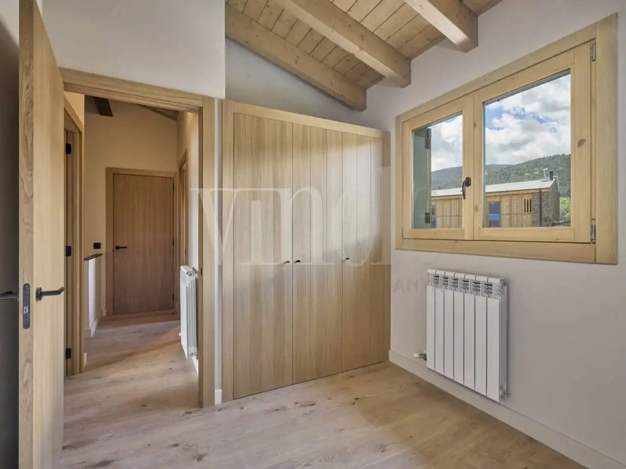 Bedroom of Detached homes for sale in Puigcerdà  with Heating, Private garden and Parquet flooring
