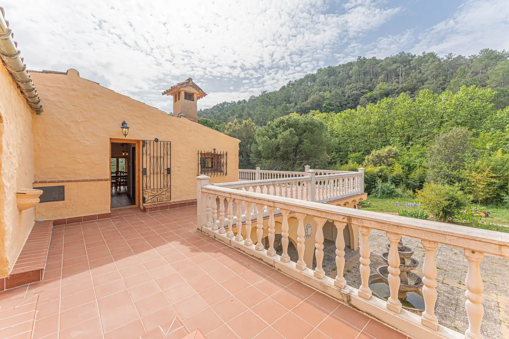 Terraza de Finca rústica en venta en Lladó con Jardín privado, Terraza y Piscina
