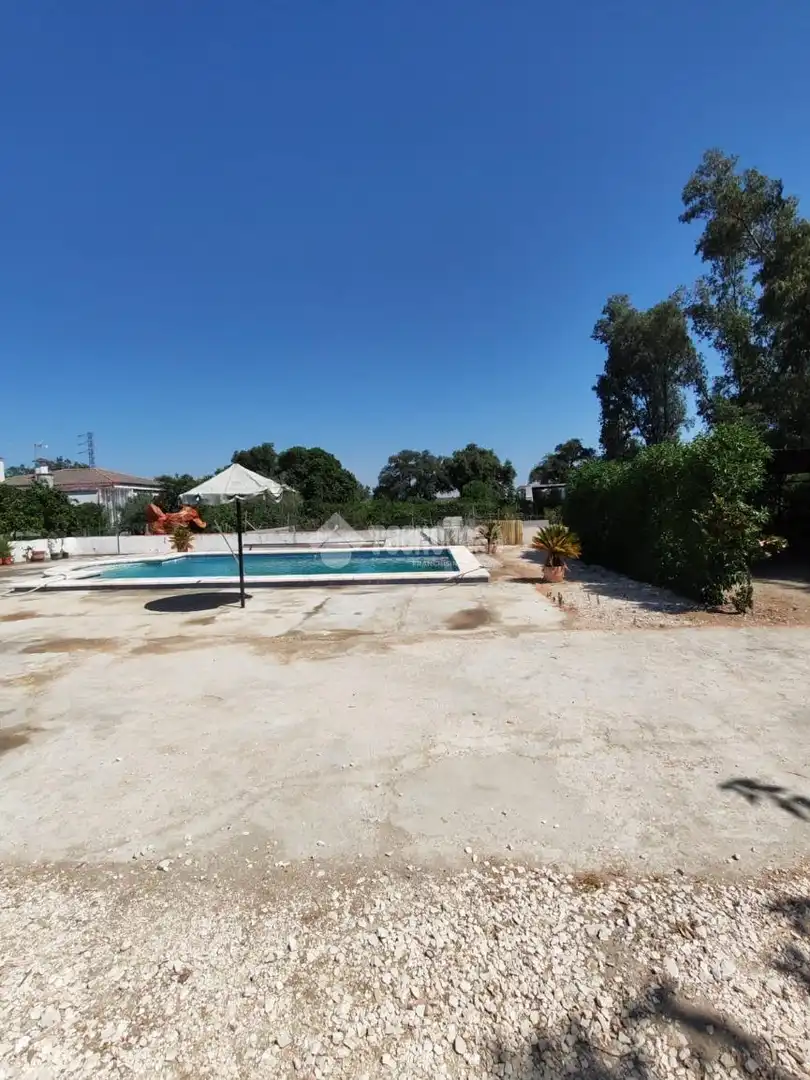 Swimming pool of Country homes for sale in Marchena  with Air Conditioner, Storage room and Swimming Pool