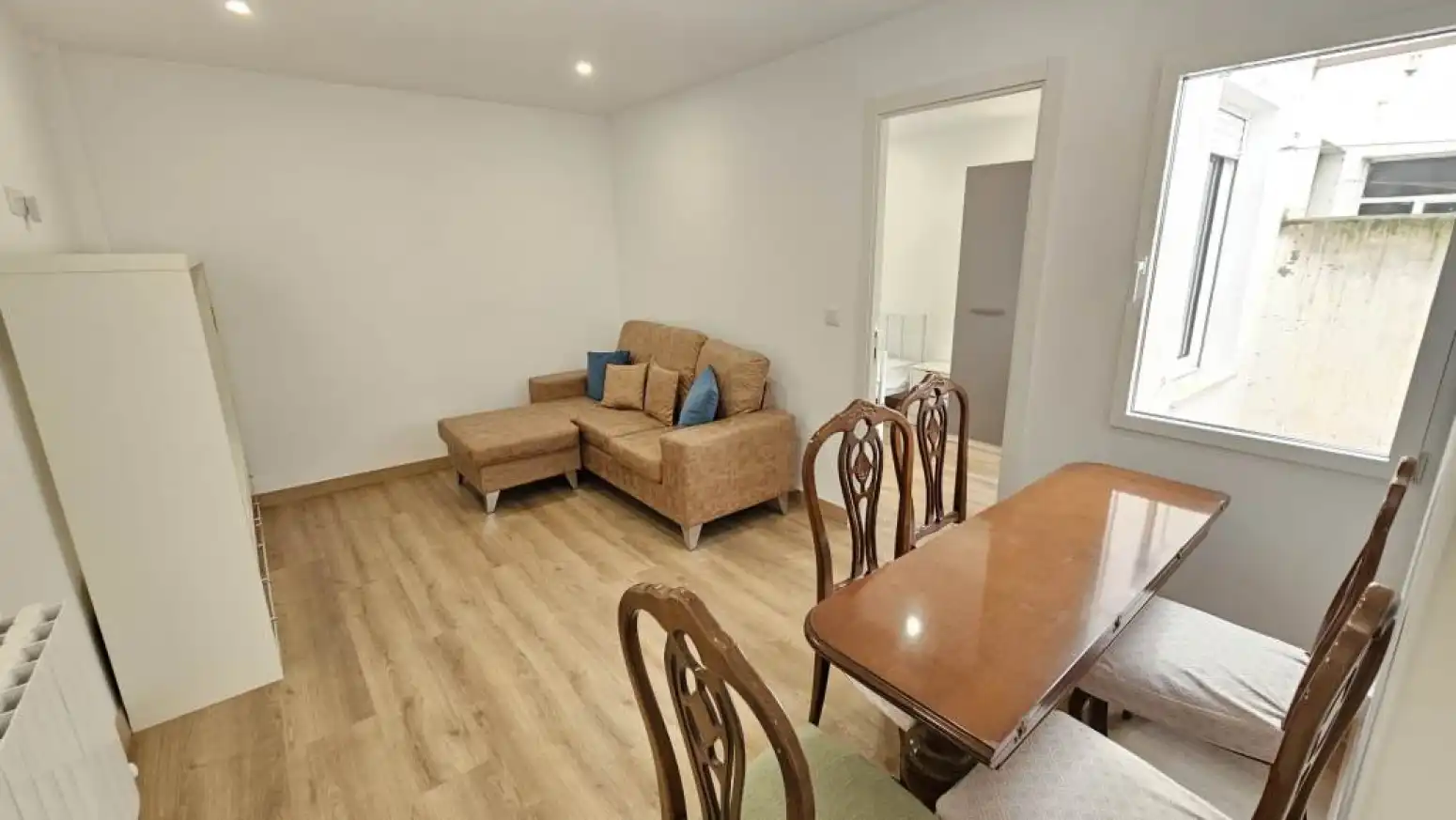 Wohnzimmer von Wohnung zur Miete in Salamanca mit Heizung, Möbliert und Balkon