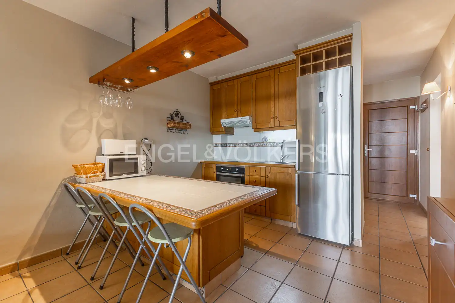 Kitchen of Flat for rent in Dénia  with Air Conditioner, Heating and Terrace