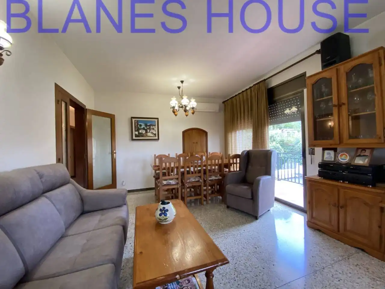 Vista exterior de Casa o chalet en venta en Maçanet de la Selva con Aire acondicionado, Jardín privado y Terraza