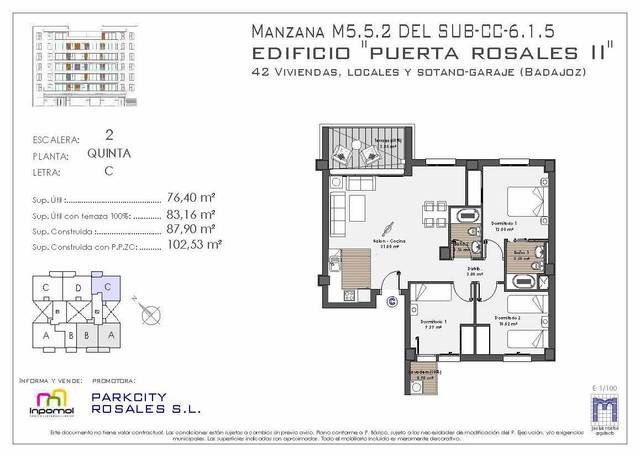 Piso en Venta en Valdepasillas - La Paz - Huerta Rosales