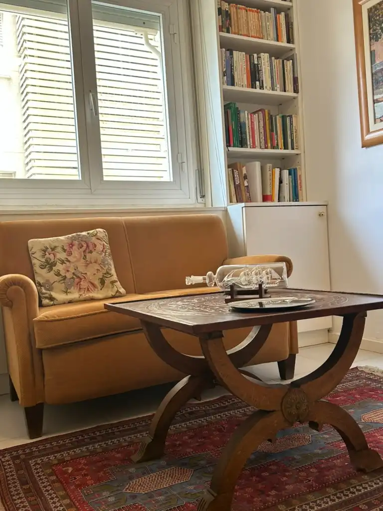 Sala de estar de Piso de alquiler en Sant Vicenç de Montalt con Aire acondicionado, Calefacción y Terraza