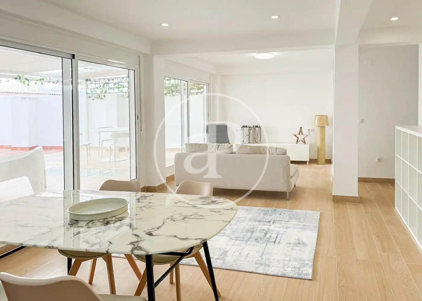Living room of Flat for sale in Valencia  with Air Conditioner, Heating and Terrace
