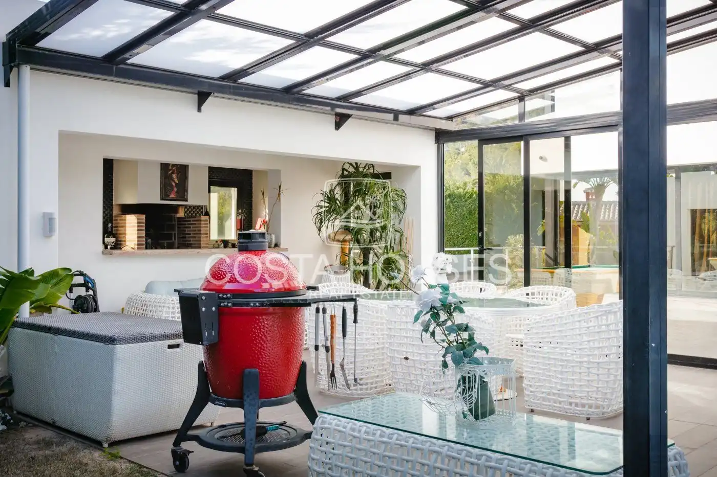 Terrace of Houses for sale in Jávea / Xàbia  with Air Conditioner, Private garden and Terrace