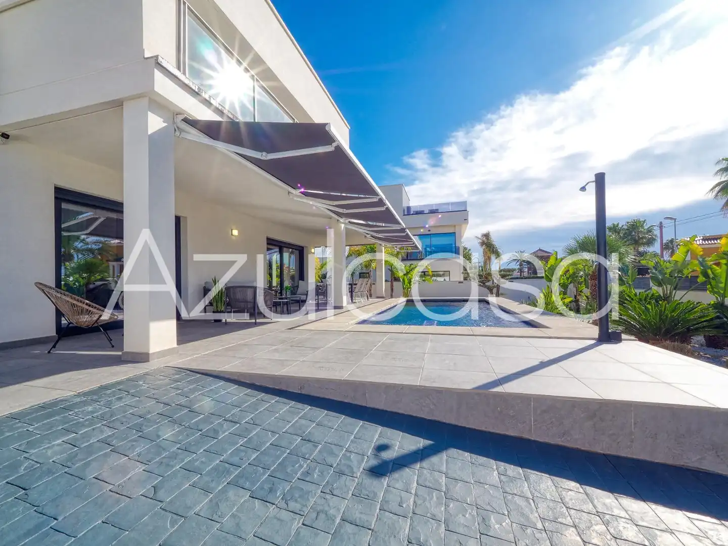 Terraza de Casa o chalet en venta en Sant Joan d'Alacant con Aire acondicionado, Terraza y Piscina