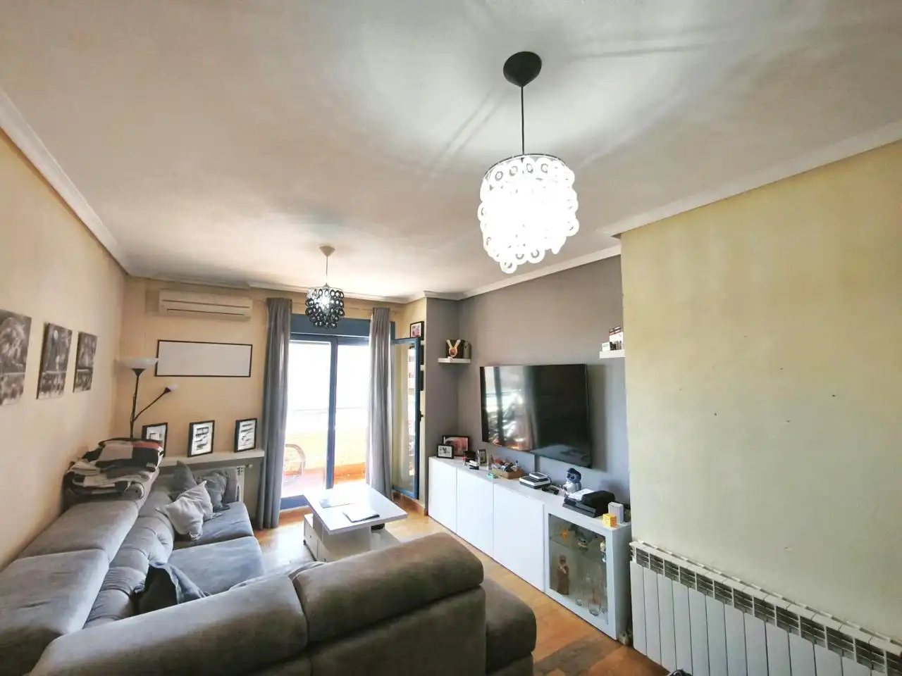 Sala de estar de Piso en venta en Seseña con Aire acondicionado, Calefacción y Parquet