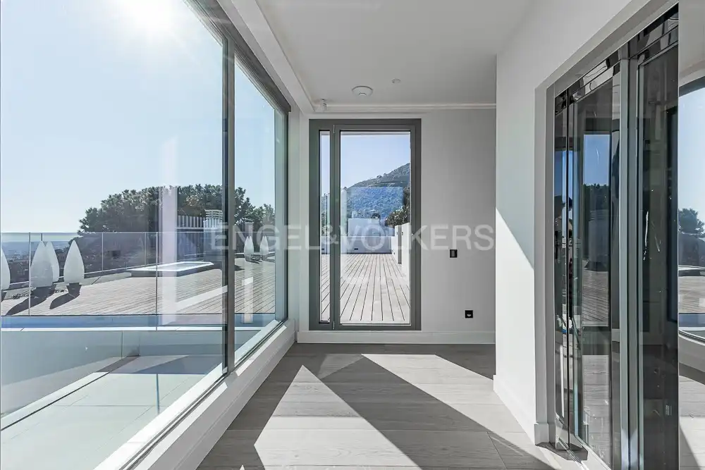 Terraza de Casa o chalet en venta en Barcelona con Aire acondicionado, Calefacción y Jardín privado