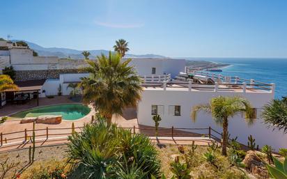 Exterior view of House or chalet for sale in Salobreña  with Air Conditioner, Heating and Private garden