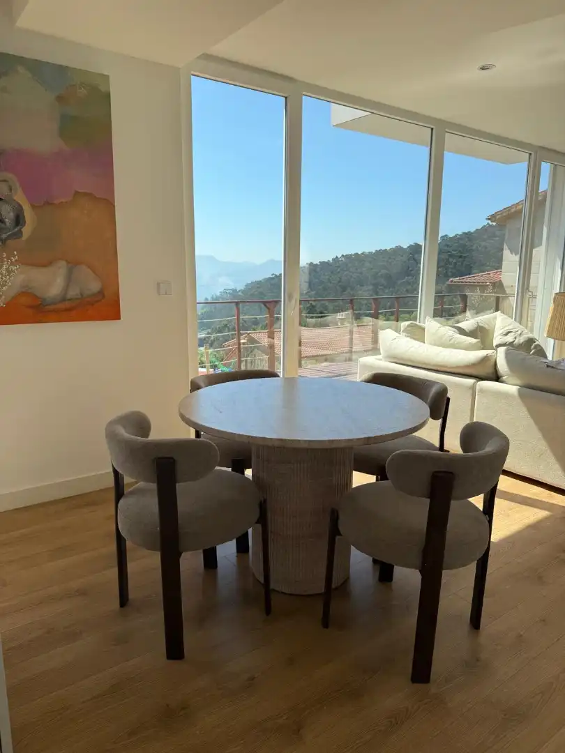 Comedor de Casa o chalet de alquiler en Moaña con Aire acondicionado, Calefacción y Jardín privado