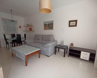 Living room of Flat to rent in Roquetas de Mar  with Air Conditioner and Terrace