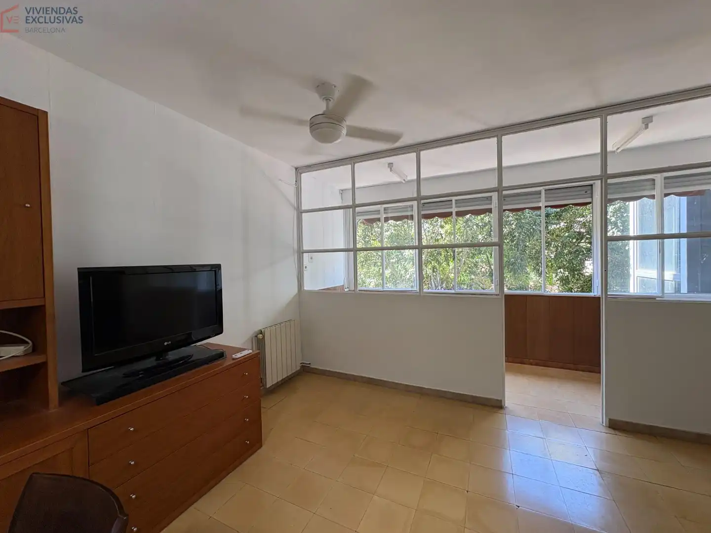 Sala de estar de Piso en venta en Barcelona con Calefacción