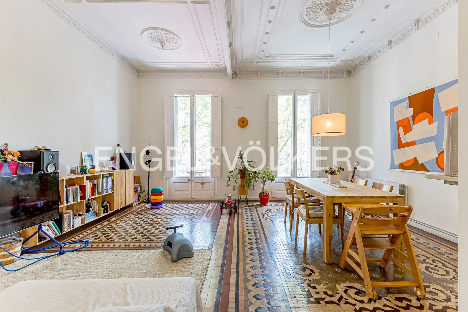 Piso con terraza en venta en Eixample