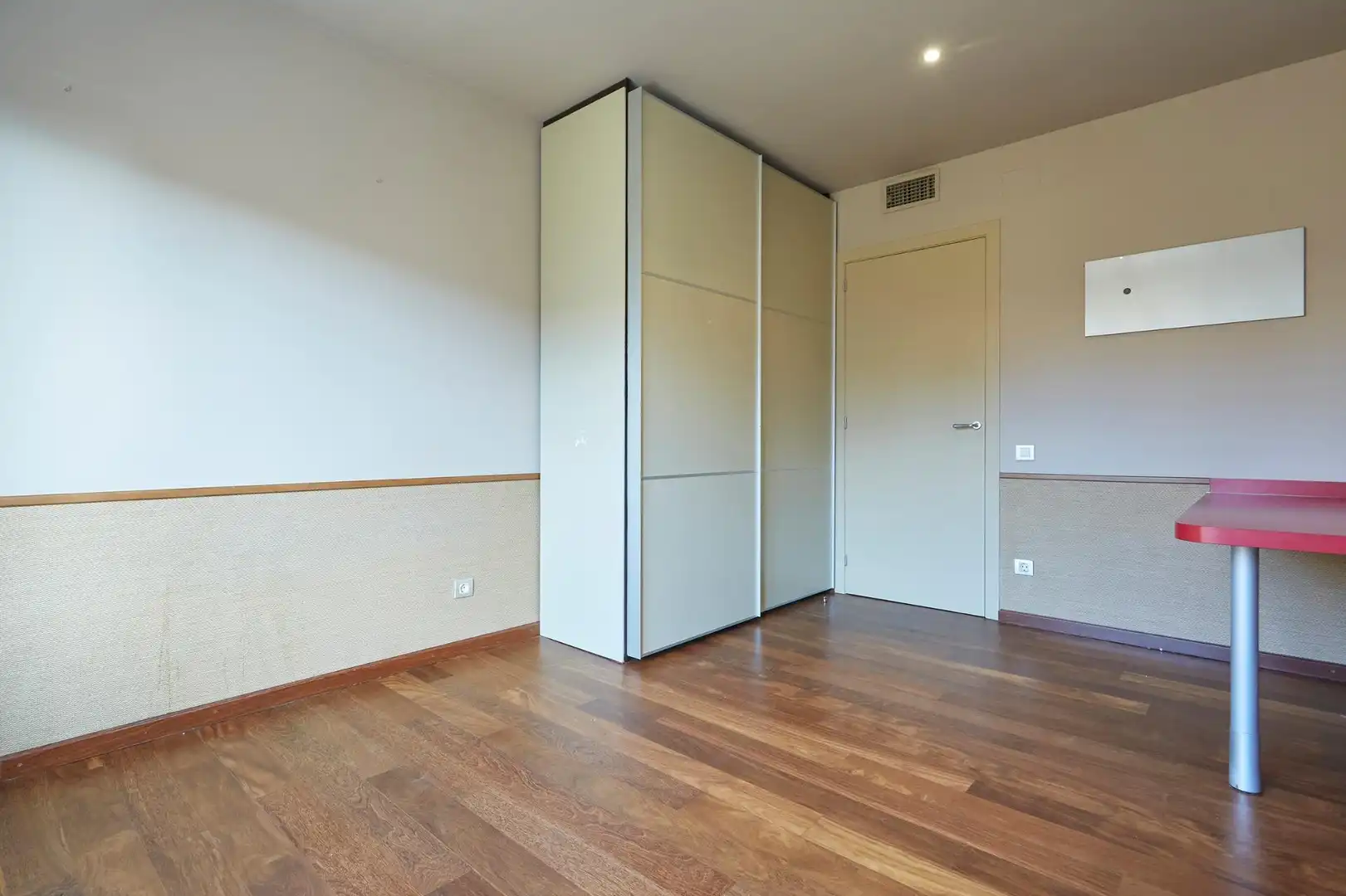 Schlafzimmer von Wohnung zur Miete in Barcelona mit Klimaanlage, Terrasse und Abstellraum