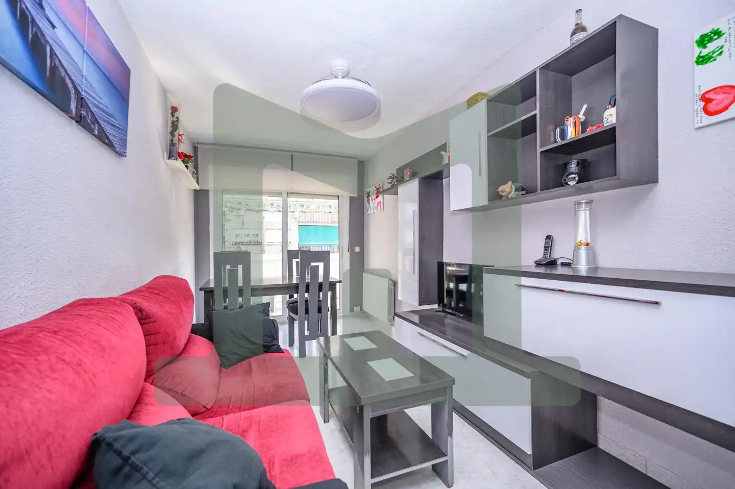 Sala de estar de Piso en venta en Coslada con Calefacción, Terraza y Trastero
