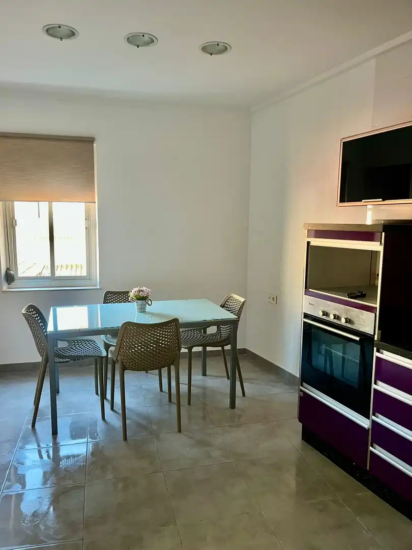 Cocina de Piso de alquiler en Petrer con Aire acondicionado, Terraza y Amueblado