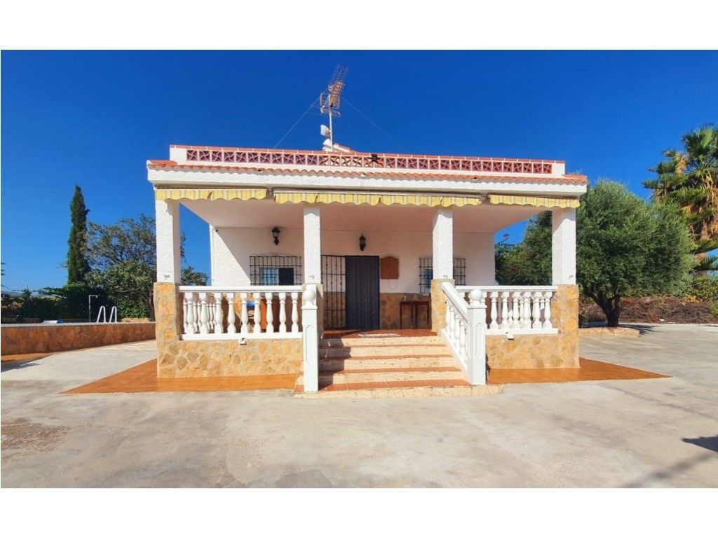 Exterior view of House or chalet for sale in Náquera  with Air Conditioner, Heating and Private garden