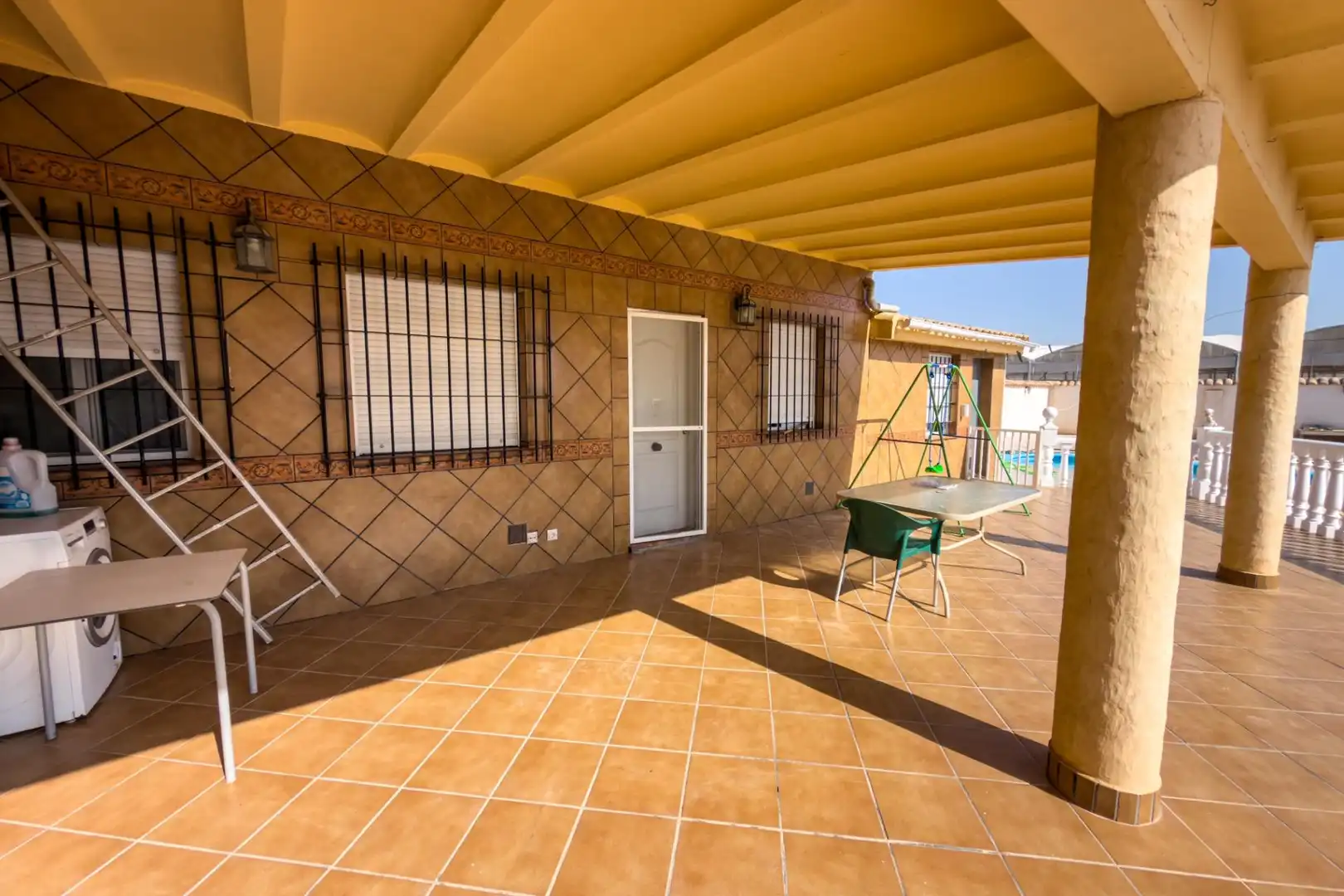 Terraza de Finca rústica en venta en San Javier con Aire acondicionado, Calefacción y Jardín privado