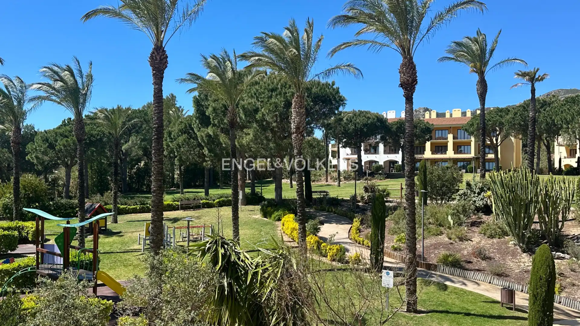 Garten von Wohnung zum Verkauf in Mont-roig del Camp mit Klimaanlage, Heizung und Terrasse