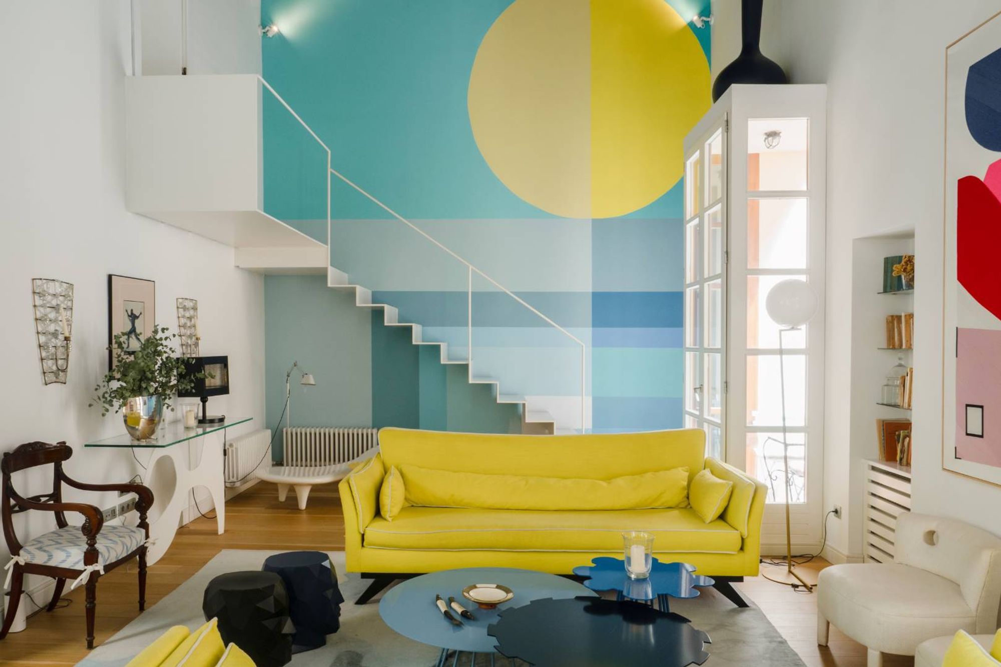Sala d'estar de Dúplex de lloguer en  Palma de Mallorca