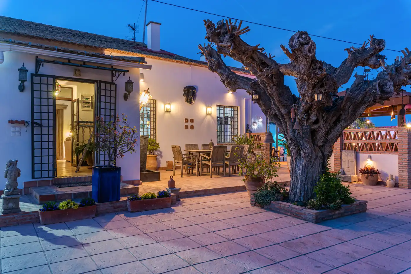 Terraza de Casa o chalet en venta en Daya Nueva con Aire acondicionado, Jardín privado y Piscina