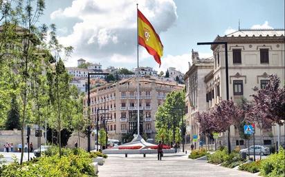 Exterior view of Flat for sale in  Granada Capital  with Air Conditioner, Heating and Oven