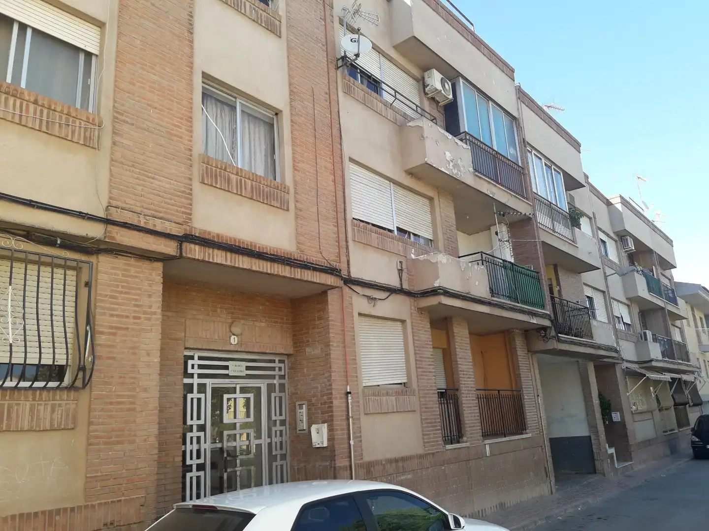 Vista exterior de Pis en venda en Totana