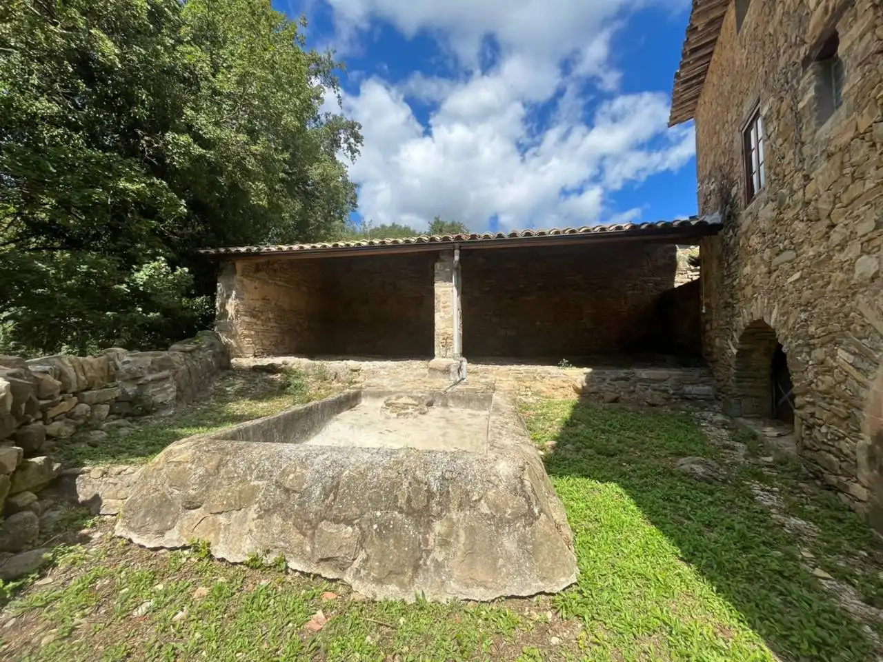 Vista exterior de Casa o chalet de alquiler en Vilada con Jardín privado