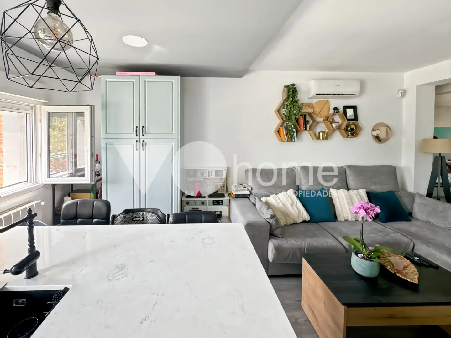 Sala de estar de Piso en venta en Madrid con Aire acondicionado, Calefacción y Trastero