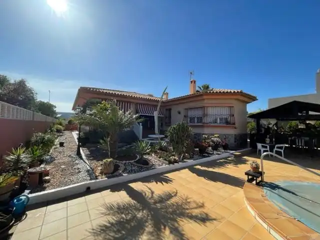 Exterior view of Houses for sale in Almería  with Air Conditioner, Heating and Private garden