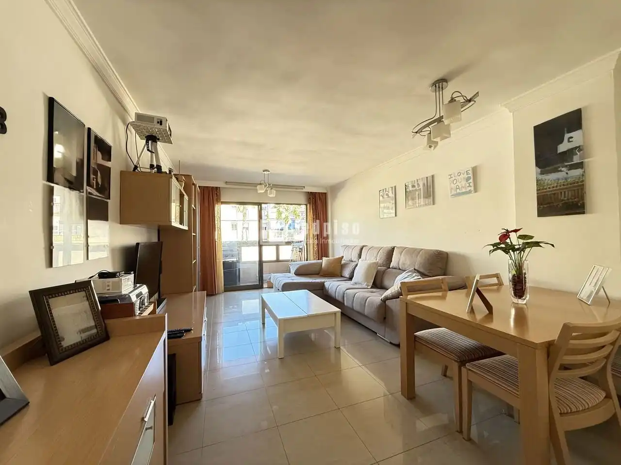 Living room of Flat for sale in Málaga  with Air Conditioner, Heating and Private garden