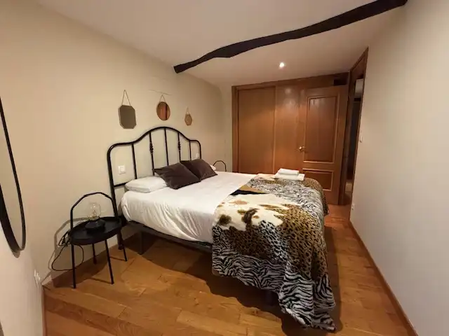 Bedroom of Duplexes for rent in Ferrol  with Heating, Parquet flooring and Terrace