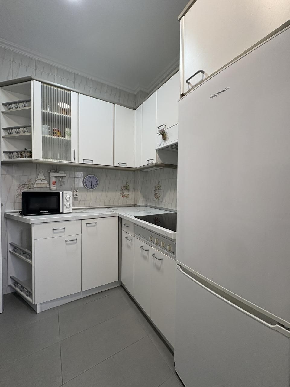 Kitchen of Flat to rent in  Madrid Capital  with Heating