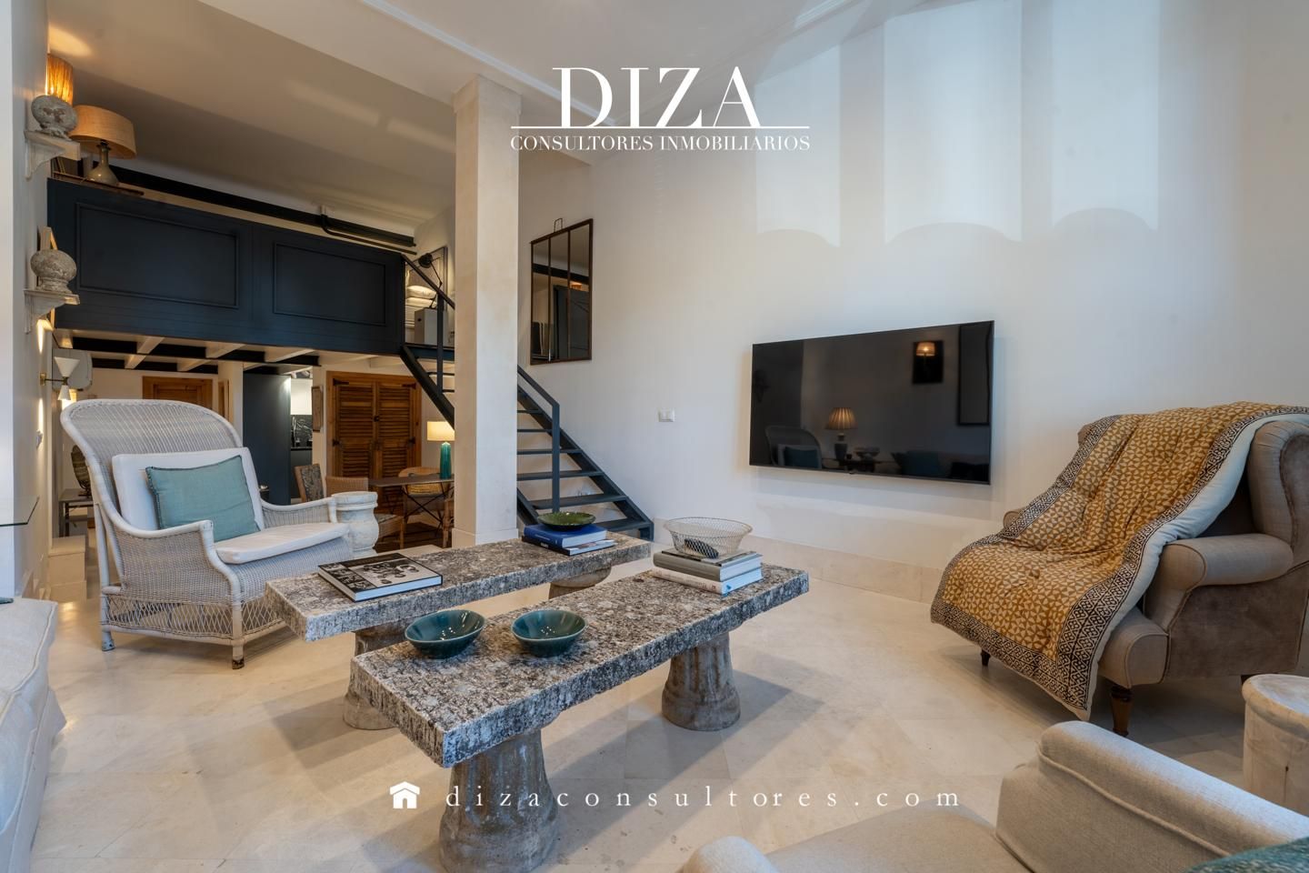 Living room of Flat to rent in  Madrid Capital  with Air Conditioner